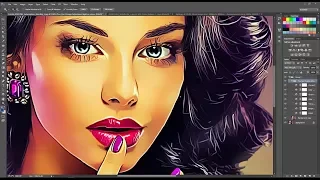 Vector Painting Photoshop Action | Photoshop Action