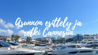 3 PÄIVÄN VLOGI: asunnon esittely, Cannes Yacht Festival ja perus arkea.