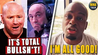 Dana White CONTRADICTS Joe Rogan wasn't able to be at UFC 271, Brunson issues a statement, Nate Diaz