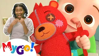 Yes Yes Vegetables Song + MORE! | MyGo! Sign Language For Kids | CoComelon - Nursery Rhymes | ASL