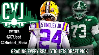 Grading Every Possible Jets Draft Pick In 2022 | Cool Your Jets Podcast
