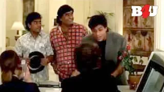 Johnny Lever & Shahrukh Khan Funny Scene | Yes Boss | Shahrukh Khan, Juhi Chawla