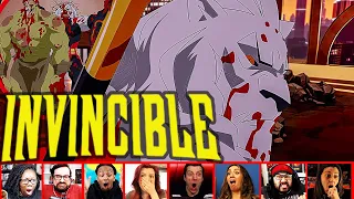 Reaction To Battle Beast EASILY Defeating The Guardians On Invincible Episode 5 | Mixed Reactions