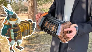 【本物の楽器】カッシーワのテーマ演奏 - The Legend of Zelda : Breath of the Wild - Kass's Theme on Concertina