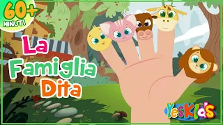 La Famiglia Dita + 60 minuti di Canzoni per Bambini di YesKids