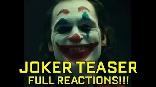 Joker Teaser Reactions!!! Full video