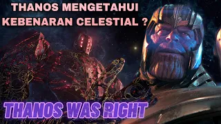 THANOS mengetahui CELESTIAL? Thanos Menyelamatkan Jutaan Planet? Penjelasan ETERNALS - INDONESIA