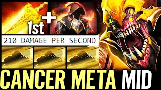 🔥 SCCC Sand King MID 210 DPS Meta — Radiance + Cloak of flames + Sand Storm Cancer Burn Dota 2 Pro