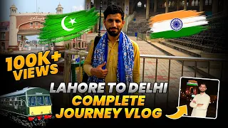 Pakistani going to India | Lahore to Delhi by road | Complete Journey Vlog