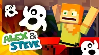 HAUNTED - Alex and Steve Life (Minecraft Animation)