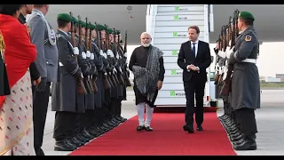 PM Modi arrives in Berlin, to hold talks with German Chancellor Scholz