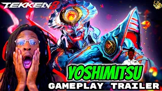 SAMURAI ROBIN HOOD RETURNS! Tekken 8 Yoshimitsu Gameplay Trailer Reaction