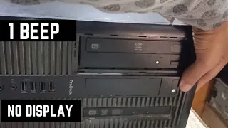 HP Prodesk 600 G1 Tower 1 Beep and Turn Off Pc Before On Beep and Off Continuously Fixed