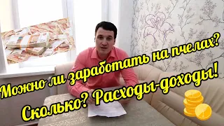 Можно ли заработать на пчелах?!  Сколько?  Расходы минус доходы.