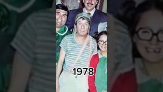 El chavo del 8 |EVOLUCIÓN  (1992-1972) #shorts #elchavodel8 #edit