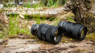 Sigma 24-70 mm f/2.8 VS Tamron 28-75 mm f/2.8 - Comparison of SONY FE-Mount Lenses