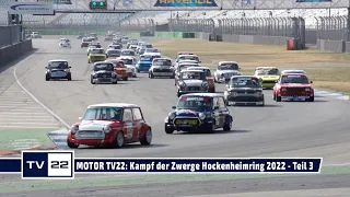 MOTOR TV22: Der Kampf der Zwerge 2022 am Hockenheimring - Fiat, NSU TT, Abarth, Simca, Mini