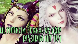 Dissidia Final Fantasy NT 1v1 - Ultimecia (Edea) Vs Cloud Of Darkness