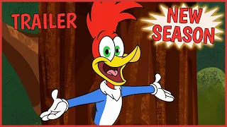 NEW EPISODES AVAILABLE NOW! | Woody Woodpecker | Trailer