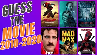 Can You Recognize These Movies 🎬 in 5 Seconds? Guess the Title🍿!(2010-2020)