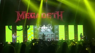 Megadeth live. intro. UHD. Nashville 5/6/22