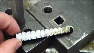 Machining 101: How to drill a square hole at home without special tools.