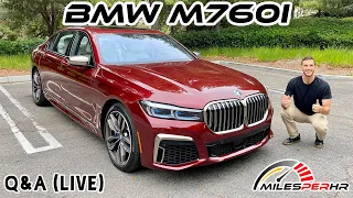 BMW M760i xDrive V12 Q&A (Live)