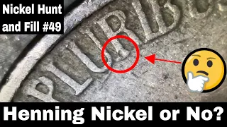 Nickel Hunt and Album Fill #49 - Drawing a Blank?