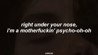 Psycho - EMM (Lyrics)