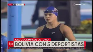 Bolivianos llegaron a Tokio para competir en los Juegos Olímpicos