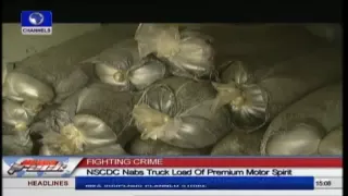 NSCDC Seizes Truck Containing 75 Bags Of Petrol