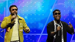 Shaggy and Bruce Melodie perform on 'GMA andi mateka aranditswe kuri TV mpuzamahanga