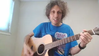 How To Play "Tonight I'll Be Staying Here With You"(Bob Dylan) Guitar Lesson