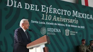 Día del Ejército Mexicano, desde Zumpango, Estado de México