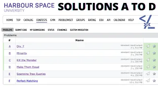 Codeforces Educational Round 122 Solutions for problems A, B, C, and D