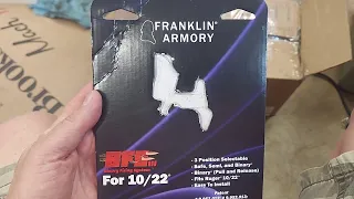 Franklin Armory 10/22 Binary Trigger Fix