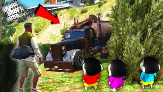 GTA 5 : Franklin & Shinchan Found Magic Van Near Franklin House in GTA 5 ! JSS GAMER