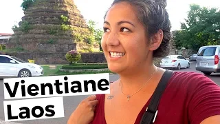 My top 5 things to see in Vientiane Laos.//Laos travel