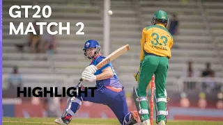 GT20 Canada Season 3 _ Match - 2 Highlights _ Vancouver Knights vs Toronto Nationals HD1080P