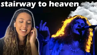 Led Zeppelin - Stairway To Heaven LIVE | REACTION