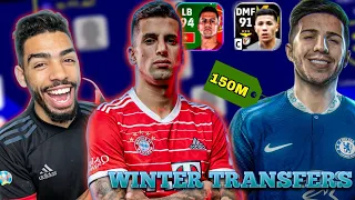 I MADE A TEAM OF THE CRAZIEST WINTER TRANSFERS AND IT WAS OP🔥eFootball 23 mobile