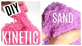 HOW TO MAKE KINETIC SAND *EASY TUTORIAL