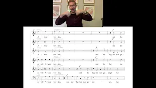 Abendlied (Rheinberger) - Soprano practice