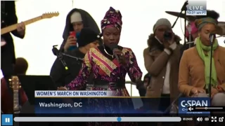 Angélique Kidjo - "A Change is Gonna Come"  - Women's March Washington