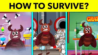 Survival Riddles You Must Solve To Stay Alive | Test Your LOGIC Skills