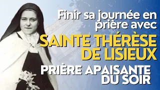 🕊️ 3 MINUTES de PRIERE SPECIALE du SOIR avec SAINTE THERESE 🕊️