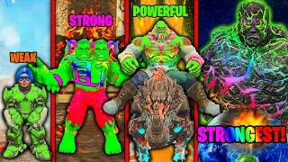 Franklin UPGRADING and TRANSFORMING Super GOD HULK in GTA 5!