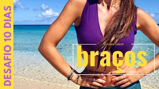 Desafio Emagrecer Braços | Exercícios para Tonificar Braços, Bíceps, Tríceps 8 Minutos