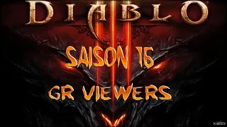 Diablo 3 FR SAISON 16 MONK