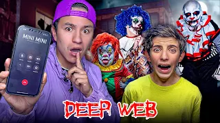 ¡MI HERMANO MAYOR LLAMA a LOS PAYASOS de LA DEEP WEB ! * Termina MAL